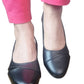 Sandale Elegante Slingback din Piele Neagră cu Toc Mic – 4.5 cm