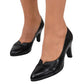 Pantofi Stiletto Negri din Piele Naturală cu Toc de 7 cm – Eleganță și Rafinament