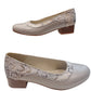 Pantofi damă gri cu toc mic, comozi, eleganți – Cod 234 | PantofiNimar